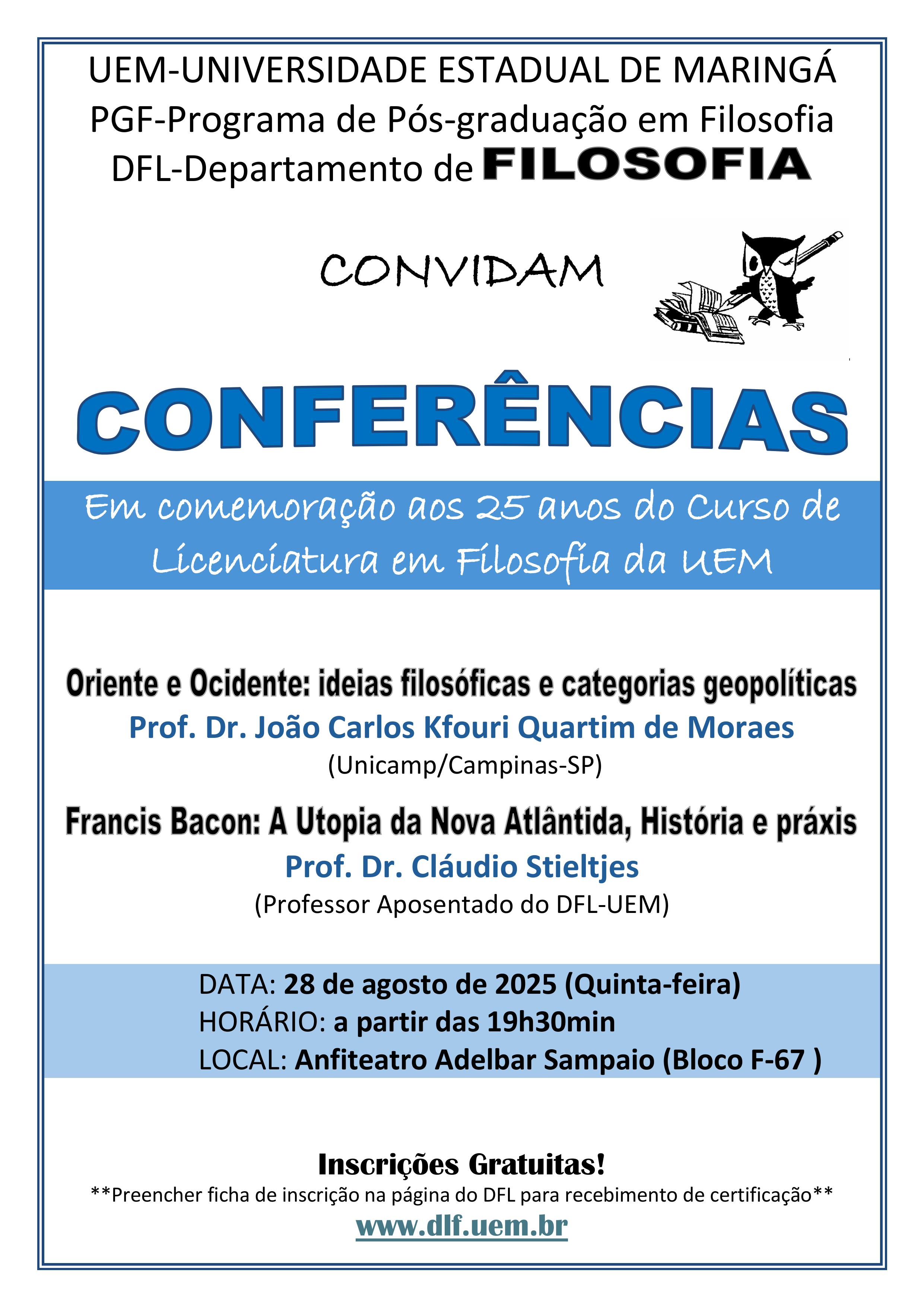 CARTAZ - CONFERÊNCIAS  - 2025 - Cláudio e Quartim.jpg