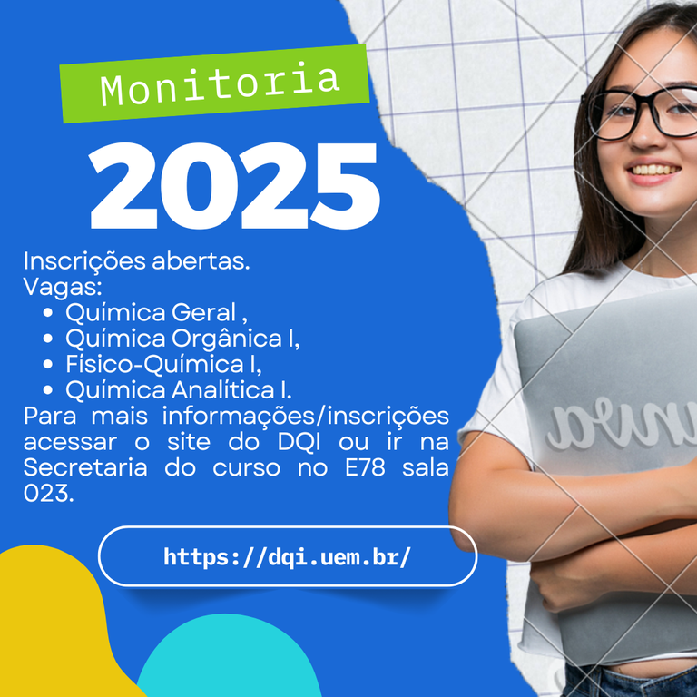 Post instagram faculdade inscrição vestibular moderno colorido verde azul amarelo.png