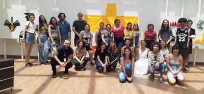 Visita à exposição no SESC - Londrina