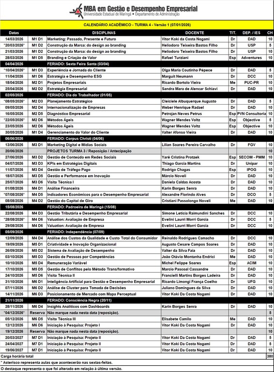 Calendário Acadêmico - MBA UEM - Turma 4 (2026) - v1.jpeg