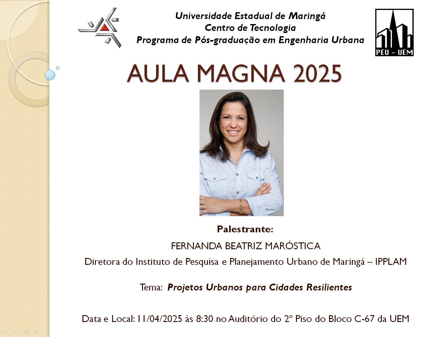 Aula magna 2025