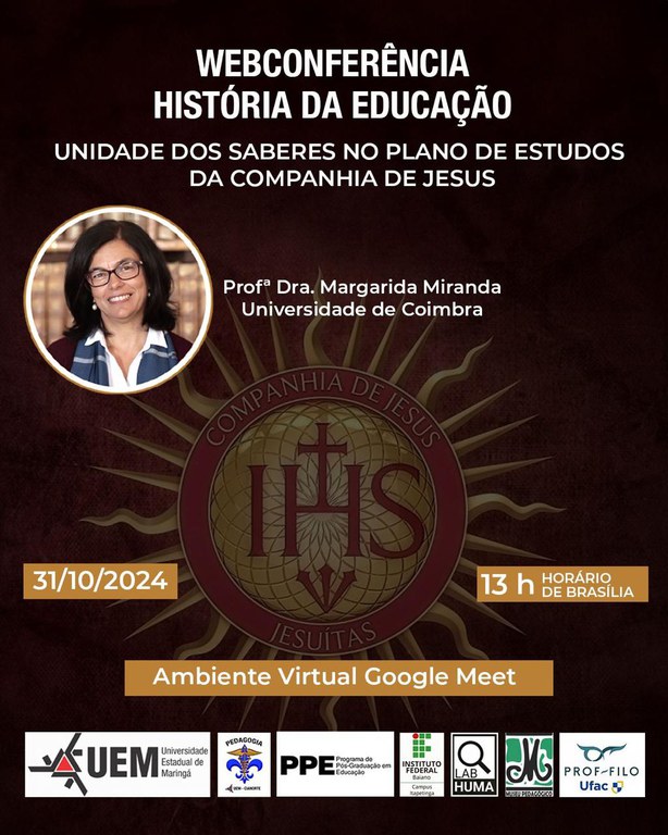 Webconferência História da Educaçao