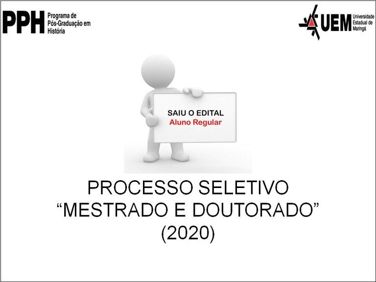 PROCESSO SELETIVO 2020