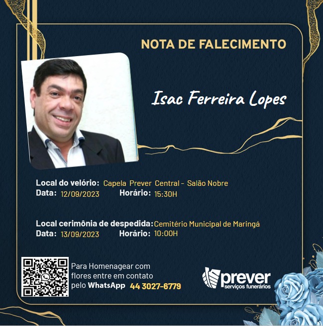 ISAC FERREIRA LOPES