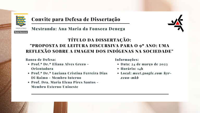 Convite para Banca de Defesa - Ana Maria da Fonseca Denega.png