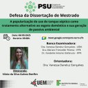 08/05/2025 - Defesa de Dissertação - Vânia da Silva Galves Bonfim - Orientadora: Profa. Dra. Vanessa Daneluz Gonçalves