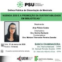 31/03/2026:  AGENDA 2030 E A PROMOÇÃO DA SUSTENTABILIDADE EM BIBLIOTECAS