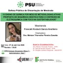 27/04/2026 - DEFESA DE DISSERTAÇÃO:  "O ENSINO DE QUÍMICA POR MEIO DE METODOLOGIAS ATIVAS: PROPOSTA DE SEQUÊNCIA DIDÁTICA PARA O CONTEÚDO DE ELETROQUÍMICA COM FOCO NA SUSTENTABILIDADE"