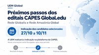 CAPES atualiza cronograma de indicação dos candidatos selecionados nos editais da Rede Globalis e da Rede Amazônia Global